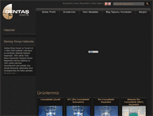 Tablet Screenshot of gentaskimya.com